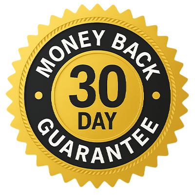 30 Day Money Back Guarantee