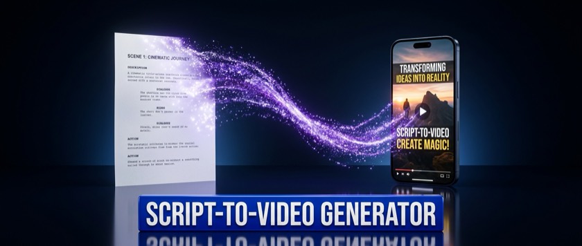 Script-to-Video Generator product